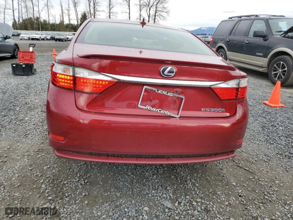 2014 Lexus ES 300h Hybrid with VIN JTHBW1GG3E2063748, listed as a Copart auction lot 49419025 with NaN miles and Salvage Title. Bid and sale history available at carsss.com. Image 6.