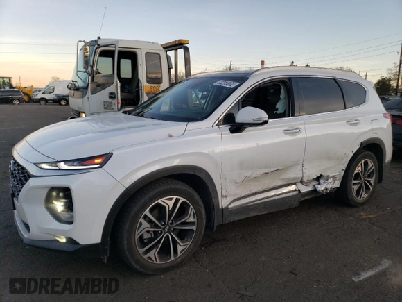2020 Hyundai Santa Fe SEL with VIN 5NMS3CAA6LH162292, listed as a Copart auction lot 72215802 with 39,803 mi miles and . Bid and sale history available at DreamBid. Image 1.