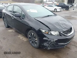2013 Honda Civic EX with VIN 19XFB2F86DE236811, listed as a IAAI auction lot 41812372 with 171,271 mi miles and . Bid and sale history available at DreamBid. Image 1.