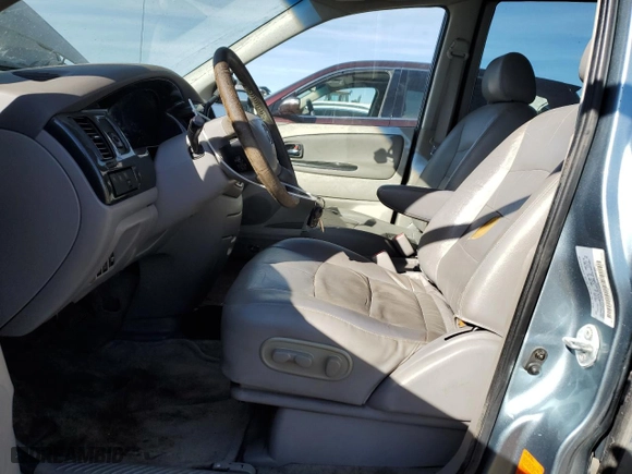 2003 Mazda MPV LX with VIN JM3LW28J930348248, listed as a Copart auction lot 47207255 with 161,079 mi miles and Salvage Title. Bid and sale history available at carsss.com. Image 7.