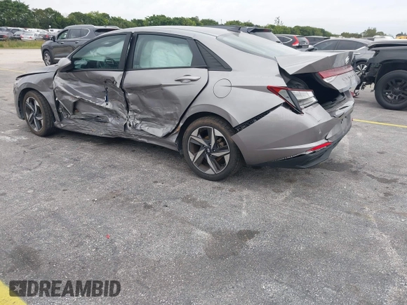 2023 Hyundai Elantra SEL with VIN KMHLS4AG5PU551582, listed as a IAAI auction lot 41286733 with 73,109 mi miles and . Bid and sale history available at DreamBid. Image 6.