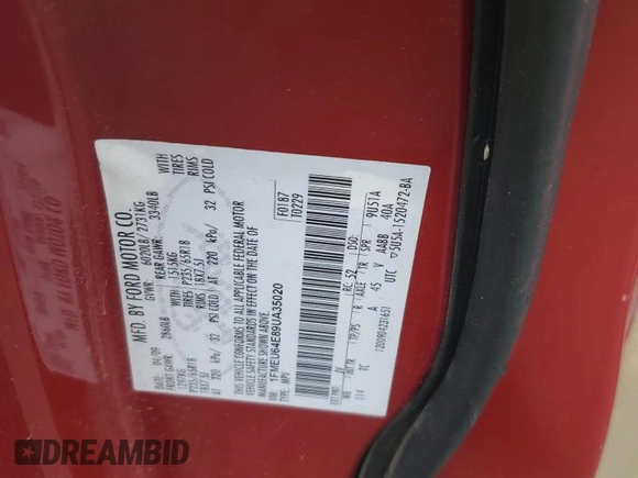 2009 Ford Explorer Eddie Bauer z VIN 1FMEU64E89UA35020, wystawiony jako Copart lot #71272214 z przebiegiem 200 048 mil mil oraz Czysty tytuł • Clean title. Historia ofert i sprzedaży dostępna na DreamBid. Obrazek 13.