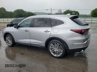 2022 Acura MDX Advance z VIN 5J8YE1H86NL043513, wystawiony jako Copart lot #57672405 z przebiegiem 52 931 mil mil oraz Szkoda całkowita • Salvage title. Historia ofert i sprzedaży dostępna na DreamBid. Obrazek 2.