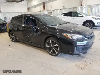 2022 Subaru Impreza Sport with VIN 4S3GTAM61N3723923, listed as a Copart auction lot 81659784 with 43,897 mi miles and Non Repairable. Bid and sale history available at carsss.com. Image 4.