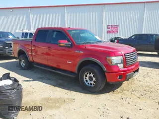2011 Ford F-150 XLT with VIN 1FTFW1ET5BFC55566, listed as a IAAI auction lot 41896825 with 287,297 mi miles. Bid and sale history available at carsss.com. Image 1.