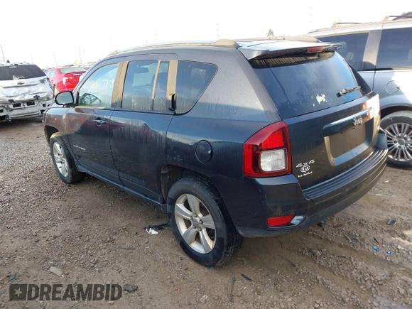 2015 Jeep Compass High Altitude Edition with VIN 1C4NJDEB7FD148412, listed as a IAAI auction lot 41867839 with 181,069 mi miles. Bid and sale history available at carsss.com. Image 3.