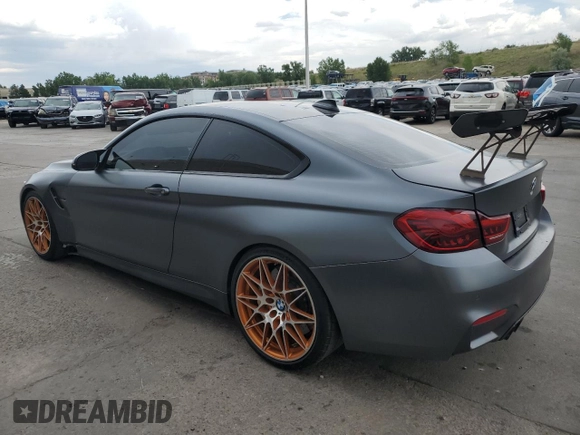 2016 BMW M4 with VIN WBS4S9C56GK578862, listed as a Copart auction lot 64843405 with 2,588 mi miles and Clean title. Bid and sale history available at DreamBid. Image 2.