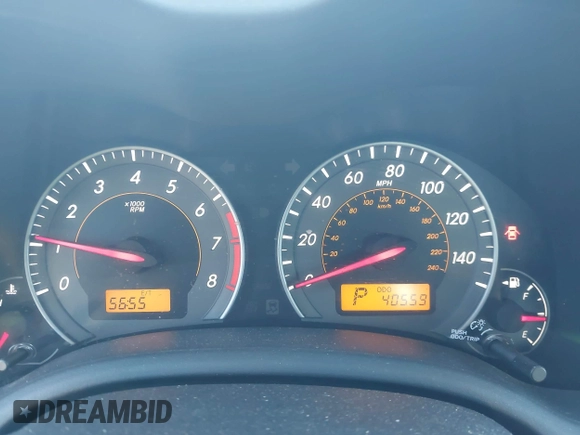 2010 Toyota Corolla with VIN 2T1BU4EE9AC467837, listed as a IAAI auction lot 42782407 with 40,559 mi miles and . Bid and sale history available at DreamBid. Image 7.