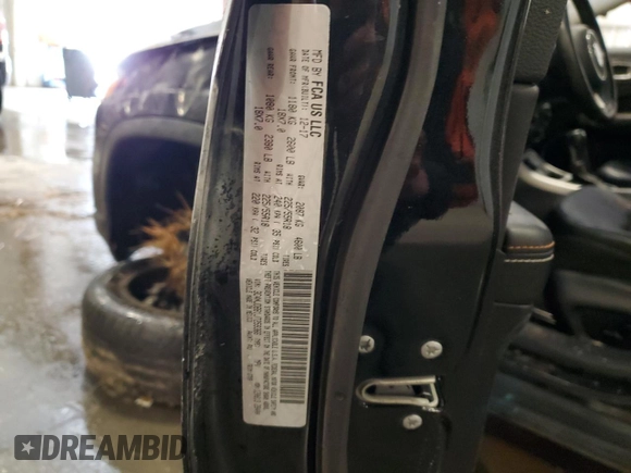 2018 Jeep Compass Latitude with VIN 3C4NJDBB1JT259366, listed as a Copart auction lot 48761085 with 56,190 mi miles and Salvage Title. Bid and sale history available at DreamBid. Image 15.