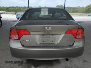 2008 Honda Civic LX with VIN 2HGFA16558H336073, listed as a Copart auction lot 52354495 with 124,035 mi miles and Salvage Title. Bid and sale history available at DreamBid. Image 6.