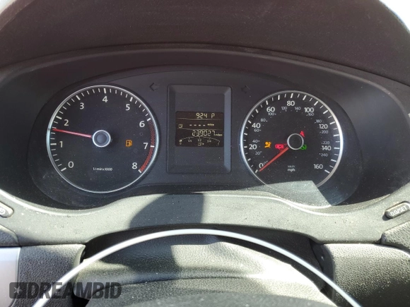 2013 Volkswagen Jetta SE with VIN 3VWDP7AJ1DM416491, listed as a Copart auction lot 54836705 with 239,027 mi miles and Salvage title. Bid and sale history available at DreamBid. Image 9.