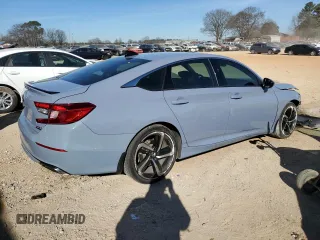 2022 Honda Accord Sedan Sport SE with VIN 1HGCV1F49NA028073, listed as a Copart auction lot 47357335 with 0 mi miles and Salvage Title. Bid and sale history available at carsss.com. Image 3.