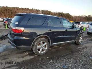 2012 Dodge Durango Citadel with VIN 1C4RDJEG7CC100137, listed as a Copart auction lot 45295485 with 175,816 mi miles and Salvage title. Bid and sale history available at DreamBid. Image 3.
