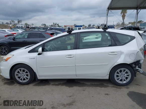2013 Toyota Prius Two with VIN JTDZN3EU8D3196599, listed as a IAAI auction lot 42056574 with 127,570 mi miles and . Bid and sale history available at carsss.com. Image 14.