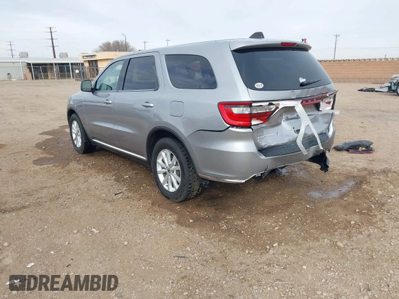 2019 Dodge Durango SXT Plus with VIN 1C4RDHAG1KC803214, listed as a IAAI auction lot 41541361 with 85,113 mi miles and . Bid and sale history available at DreamBid. Image 3.
