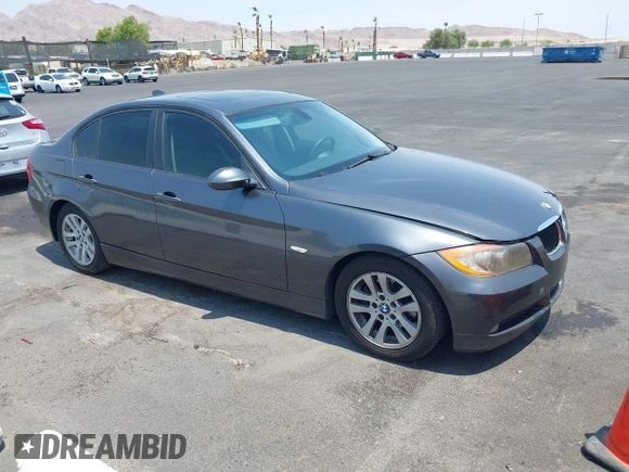 2007 BMW 3 Series 328i with VIN WBAVC53567FZ73468, listed as a IAAI auction lot 42750425 with 174,381 mi miles and . Bid and sale history available at DreamBid. Image 1.