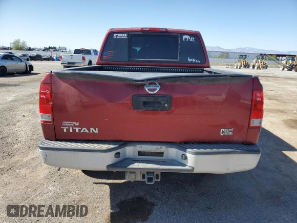 2014 Nissan Titan SV с VIN 1N6AA0EK2EN516153, выставлен на аукционе Copart как лот 57103105 с пробегом 120 451 миль миль и Списание • Salvage title. История ставок и продаж доступна на DreamBid. Изображение 6.