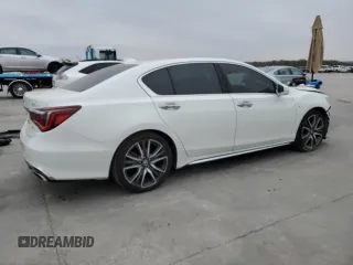 2018 Acura RLX Sport Hybrid w/Advance Pkg with VIN JH4KC2F90JC000659, listed as a Copart auction lot 81711274 with 68,518 mi miles and Salvage Title. Bid and sale history available at carsss.com. Image 3.