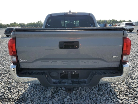 2021 Toyota Tacoma 2WD SR5 with VIN 3TMAZ5CN2MM148474, listed as a Copart auction lot 53199125 with 37,362 mi miles and Salvage Title. Bid and sale history available at carsss.com. Image 6.