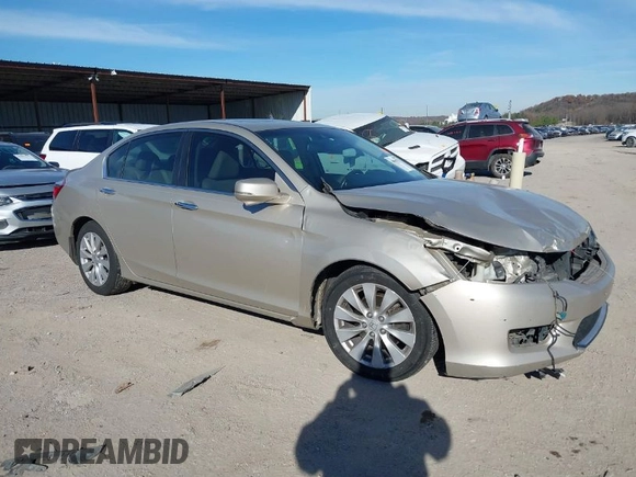 2013 Honda Accord Sdn EX-L with VIN 1HGCR2F88DA143534, listed as a IAAI auction lot 40962871 with 226,188 mi miles. Bid and sale history available at carsss.com. Image 1.