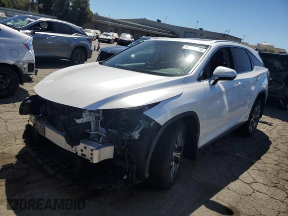 2022 Lexus RX with VIN JTJHGKFA5N2022904, listed as a Copart auction lot 67778374 with 25,512 mi miles and Salvage Title. Bid and sale history available at carsss.com. Image 1.