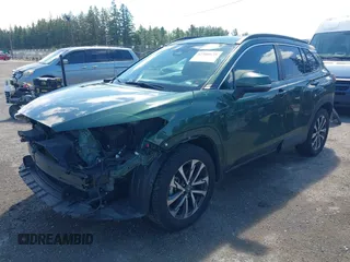2023 Toyota Corolla Cross XLE with VIN 7MUEAAAG6PV052816, listed as a IAAI auction lot 42386639 with 42,736 mi miles and . Bid and sale history available at DreamBid. Image 18.