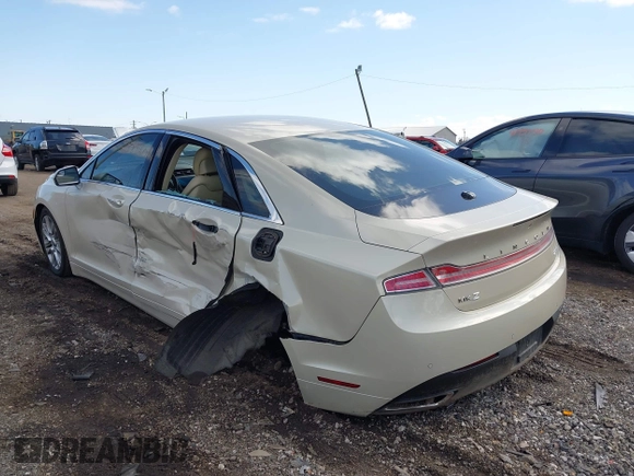 2015 Lincoln MKZ with VIN 3LN6L2G94FR602163, listed as a IAAI auction lot 41889160 with 89,909 mi miles and . Bid and sale history available at DreamBid. Image 3.