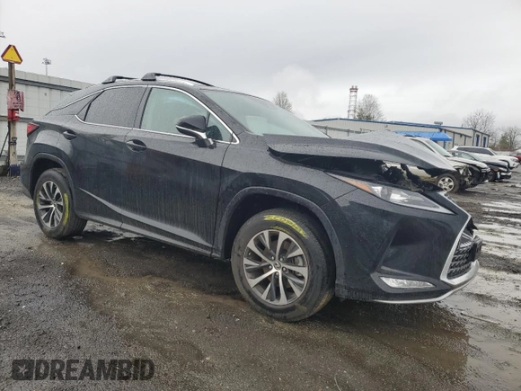 2022 Lexus RX 350 with VIN 2T2HZMDA6NC312142, listed as a Copart auction lot 51964245 with Not Provided miles and Salvage Title. Bid and sale history available at DreamBid. Image 4.