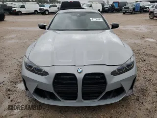 2022 BMW M4 with VIN WBS53AZ02NCK07087, listed as a Copart auction lot 47795225 with 20,563 mi miles and Salvage Title. Bid and sale history available at carsss.com. Image 5.