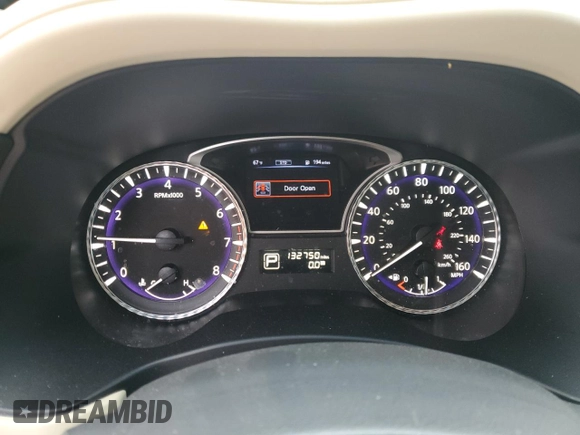 2016 Infiniti QX60 with VIN 5N1AL0MN8GC505273, listed as a Copart auction lot 47772655 with 132,750 mi miles and Salvage Title. Bid and sale history available at carsss.com. Image 9.