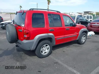 2004 Jeep Liberty Sport with VIN 1J4GK48K84W205147, listed as a IAAI auction lot 41928572 with 159,546 mi miles and . Bid and sale history available at DreamBid. Image 4.