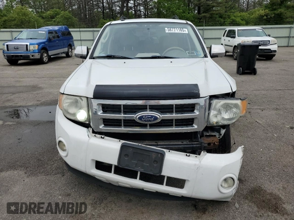 2011 Ford Escape Hybrid with VIN 1FMCU4K30BKB66313, listed as a Copart auction lot 58771165 with 297,214 mi miles and Salvage title. Bid and sale history available at DreamBid. Image 5.