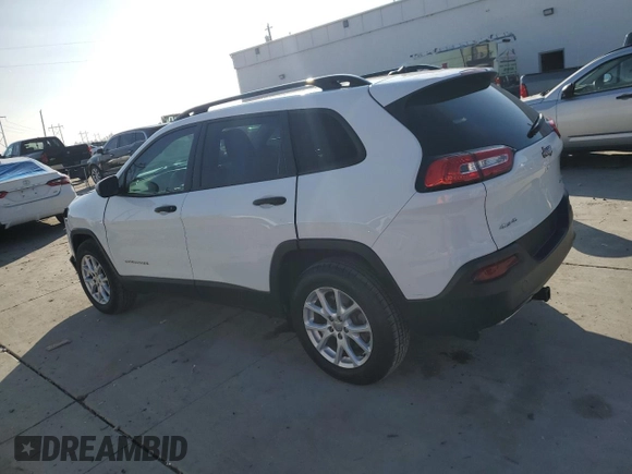 2016 Jeep Cherokee Altitude with VIN 1C4PJMAS0GW215128, listed as a Copart auction lot 83919964 with 134,891 mi miles and Salvage title. Bid and sale history available at DreamBid. Image 2.