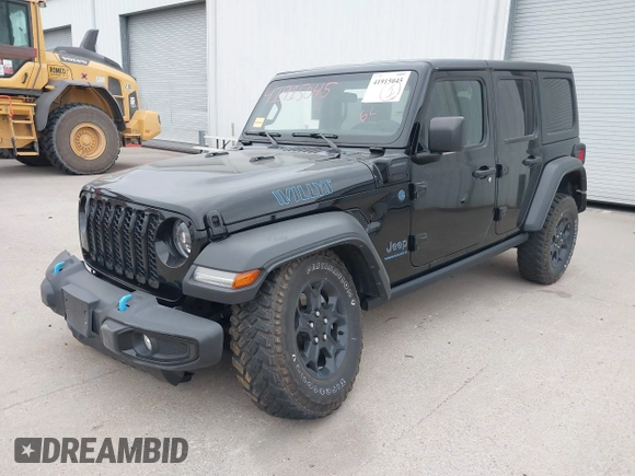 2023 Jeep Wrangler с VIN 1C4JJXN6XPW685719, выставлен на аукционе IAAI как лот 41915045 с пробегом 15 147 миль миль и . История ставок и продаж доступна на DreamBid. Изображение 16.