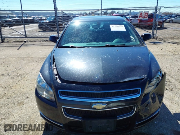 2012 Chevrolet Malibu 1LT with VIN 1G1ZC5E0XCF161406, listed as a IAAI auction lot 41740748 with 135,210 mi miles and . Bid and sale history available at DreamBid. Image 12.