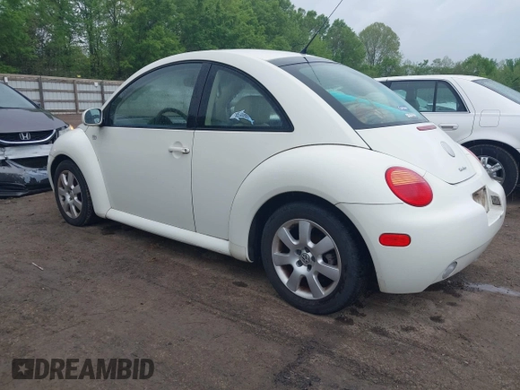 2003 Volkswagen New Beetle Coupe GLS with VIN 3VWCD21C23M427717, listed as a IAAI auction lot 42110553 with 123,396 mi miles. Bid and sale history available at carsss.com. Image 3.