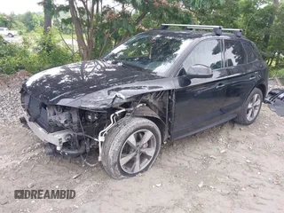 2020 Audi Q5 Premium with VIN WA1ANAFY6L2105007, listed as a IAAI auction lot 42400742 with 43,916 mi miles and . Bid and sale history available at DreamBid. Image 18.