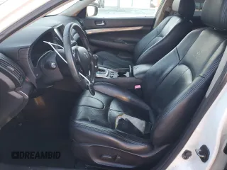 2011 Infiniti G25 x with VIN JN1DV6AR0BM451611, listed as a Copart auction lot 83008094 with 156,084 mi miles and Salvage Title. Bid and sale history available at DreamBid. Image 7.