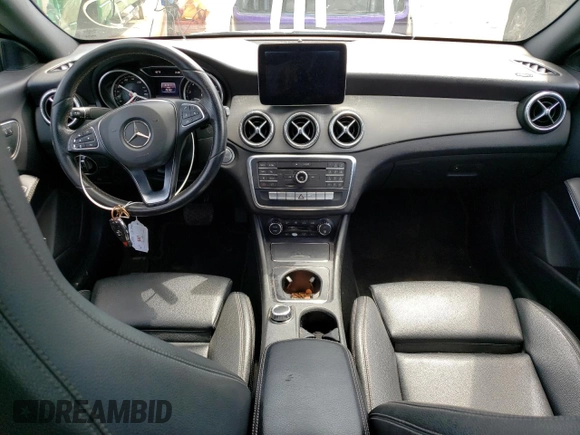 2017 Mercedes-Benz CLA with VIN WDDSJ4EB4HN445580, listed as a Copart auction lot 47179943 with 73,183 mi miles. Bid and sale history available at carsss.com. Image 8.