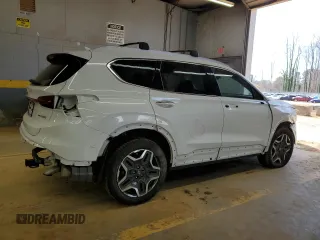 2022 Hyundai Santa Fe Hybrid Limited with VIN KM8S5DA1XNU054524, listed as a Copart auction lot 49461015 with 27,809 mi miles and Salvage Title. Bid and sale history available at carsss.com. Image 3.