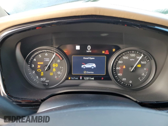 2021 Cadillac XT6 Premium Luxury with VIN 1GYKPERS3MZ150928, listed as a Copart auction lot 86551144 with 12,311 mi miles and Salvage title. Bid and sale history available at DreamBid. Image 9.