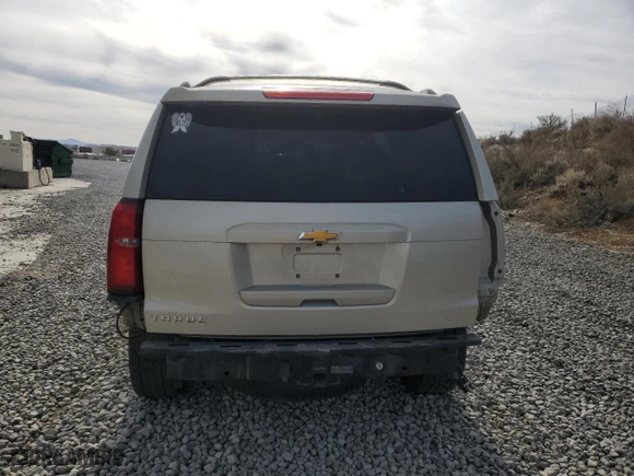 2015 Chevrolet Tahoe LT with VIN 1GNSKBKC6FR162216, listed as a Copart auction lot 48340265 with 125,851 mi miles and Salvage Title. Bid and sale history available at carsss.com. Image 6.