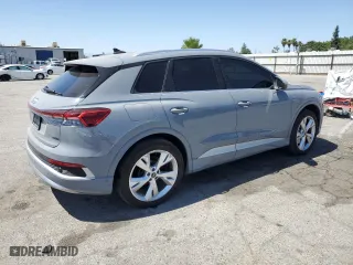 2023 Audi Q4 e-tron Premium Plus with VIN WA1L2BFZ1PP050572, listed as a Copart auction lot 58523794 with 8,826 mi miles and Salvage Title. Bid and sale history available at carsss.com. Image 3.