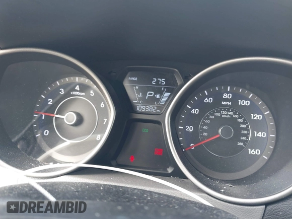 2016 Hyundai Elantra SE with VIN 5NPDH4AEXGH726523, listed as a IAAI auction lot 42648121 with 109,382 mi miles and . Bid and sale history available at DreamBid. Image 7.