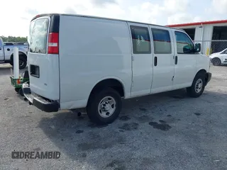 2019 Chevrolet Express Cargo with VIN 1GCWGAFP9K1275590, listed as a IAAI auction lot 42456223 with 138,887 mi miles and . Bid and sale history available at DreamBid. Image 4.