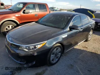 2017 Kia Optima Hybrid EX with VIN KNAGU4LE5H5011749, listed as a Copart auction lot 76780954 with 74,462 mi miles and Salvage Title. Bid and sale history available at carsss.com. Image 1.