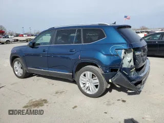 2019 Volkswagen Atlas SEL z VIN 1V2ER2CA7KC609601, wystawiony jako Copart lot #49333045 z przebiegiem 76 179 mil mil oraz Szkoda całkowita • Salvage title. Historia ofert i sprzedaży dostępna na DreamBid. Obrazek 2.