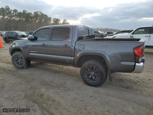 2021 Toyota Tacoma 2WD SR5 with VIN 5TFAZ5CNXMX114728, listed as a Copart auction lot 43774315 with 0 mi miles and Salvage Title. Bid and sale history available at carsss.com. Image 2.