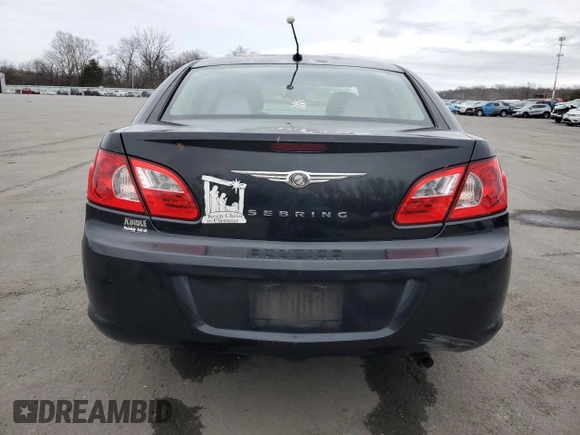 2008 Chrysler Sebring LX with VIN 1C3LC46JX8N265040, listed as a Copart auction lot 85858264 with 135,519 mi miles and Salvage Title. Bid and sale history available at DreamBid. Image 6.