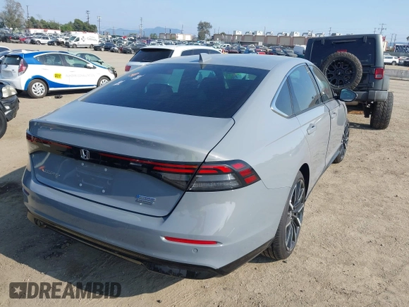 2024 Honda Accord Touring with VIN 1HGCY2F8XRA070757, listed as a IAAI auction lot 42181104 with 12,326 mi miles and . Bid and sale history available at DreamBid. Image 4.